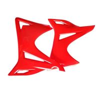 Protector de tanque de motocicleta, cubierta lateral Compatible con Qingqi GXT200 GS200 QM200GY QM250GY XF200GY GENESIS200 Dirtbike(Red)