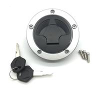 Protector de Tanque para Kawasaki para Ninja ZX10R 2006-2016 EX650A/EX650J 2007-2016 Tapa Combustible con Cerradura para Motocicleta
