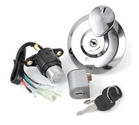 Protector de Tanque Tapa De Gasolina para Moto, del Tanque Combustible, Cerradura Llave para Honda CM125 CM 125 1987 1988 1989-1999