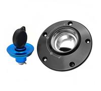 Protector de Tanque Tapa del Depósito De Combustible con Llave Y Cerradura para Motocicleta para Suzuki GSX-8R GSX 8R 2023-2024 GW250/Z/F GW 250 2014-2017 2016 2015(BLU)