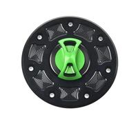 Protector de Tanque Tapa del Depósito De Combustible para Motocicleta, Gasolina para Kawasaki ZX-6R 1995-1999 ZX-6 / ZX-6E 1993-2001(Vert)