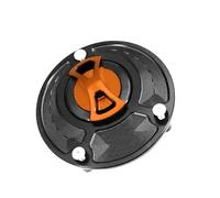 Protector de Tanque Tapones De Gasolina para Motocicleta,Accesorios para para Yamaha para FAZER FZ1/FZ1 2006-2015 FZ-8/FZ8 2010-2014(Orange)