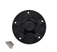Protector de Tanque Tapones De Gasolina para Motocicleta, Tapa del Depósito, Accesorios para Suzuki para Hayabusa GSX 1300R GSX1300R 2008-2020(Nero)