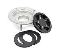 Protector de Tanque Tapones De Gasolina para Motocicleta, Tapa del Depósito para Yamaha YZFR6S 2006-2009 YZFR7 2022-2025 YZFR9 2024-2025 YZFR25 2014-2025(Nero)