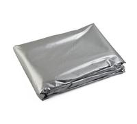 Protector de tapa de spa con tela impermeable recubierta de plata 210D, cuerda de tracción para un ajuste seguro, proporciona resistencia al polvo y al agua para cubiertas de spa