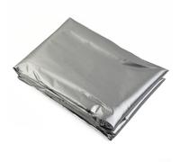 Protector de tapa de spa con tela recubierta de plata 210D, impermeable y a prueba de polvo, cuerda de tracción para un ajuste seguro