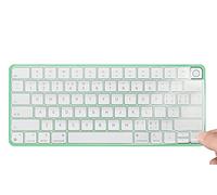 Protector de Teclado para Apple iMac 2021 24" Magic Keyboard con Touch ID, Accesorios para iMac 24" 2021, Ultra Delgado TPU para Apple iMac 24" A2449 - Transparente/Transparente