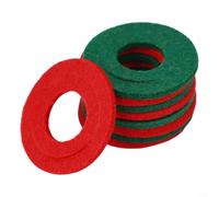 Protector de terminal de batería, 10 unidades BC2127, almohadillas de fieltro de fibra para uso automático de automóviles con anillos de arandela de junta para proteger contra daños y daños