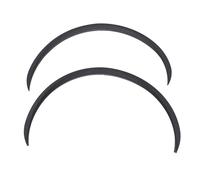 Protector de Tira de de ceja de Rueda, embellecedor de Guardabarros de Rueda de Coche de Goma Premium para vehículos, prevención de abolladuras y arañazos, Resistente a la (Estilo de Fibra de