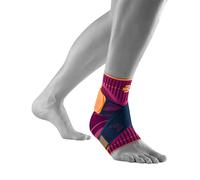 BAUERFEIND, 1 Tobillera Unisex, Tobillo Izquierdo, para Deportes de Pelota o Atletismo, Estabilización, con Cinta Ajustable, Talla S, Rosa, 11419401950711