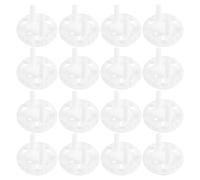Protector de Tomacorriente para Enchufes, Abs Blanco, Uso Interior | Seguridad Familiar, Acabado Simple y Elegante, Minimiza Suciedad, para Exterior E Interior, Color Blanco