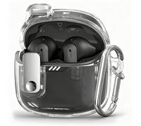 Protector de TPU Compatible con Auriculares JBL Tune Flex 2 | Antiarañazos y a Prueba de Golpes | Funda Protectora con Gancho mosquetón