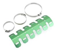 Protector de Tubo de Escape Compatible con Kawasaki Compatible con Yamaha Compatible con BMW Silenciador de escape universal para motocicleta Protector térmico Protección térmica para tubo(Green)
