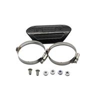 Protector de Tubo de Escape Cubierta protectora universal de fibra de carbono para escape de motocicleta, antiescaldaduras y antitérmica. Protección térmica para tubo