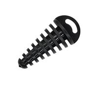 Protector de Tubo de Escape Silenciador redondo para motocicleta, protector de escape, juego de tapones para tubo de escape, compatible con KTM y Yamaha. Protección térmica para tubo(Black B)