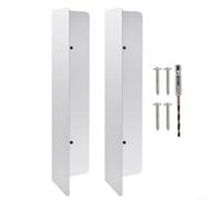 Protector de umbral de puerta de garaje de acero inoxidable para reforzar el sello contra ratones, serpientes, polvo y infiltración de aire frío