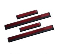 Protector de Umbral de Puerta para Peugeot 5008 2009-2021 2022 2023 2024 2025 P81 P84, Acero Inoxidable con Base de Plástico, Tira de Protección Antiarañazos, Revestimiento de Entrada, 4 Uds