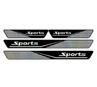 Protector de Umbral de Puerta para Skoda Fabia Schrägheck 4 2021-2024 | Tira de Protección de Fibra de Carbono, Adhesivo Antirrayas Impermeable Moldura Accesorios Interiores
