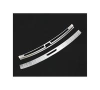 Protector De Umbral Maletero Trasero Cromado Acero Inoxidable para VW para Atlas para Teramont 2018-2024(Plata)