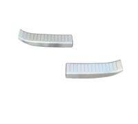 Protector De Umbral Parachoques Trasero Interior Acero Inoxidable para Mazda CX-30 CX30 2020 2021 Adhesivos para Accesorios Coche(Plata)