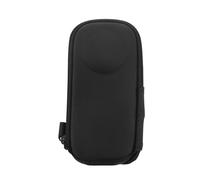 Protector de viaje para Insta360X2X3 con interior amortiguador, estuche rígido impermeable de PU, compacto y ligero con doble cremallera.