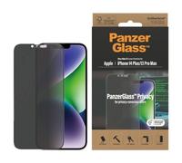 Protector de Vidrio de Privacidad PANZERGLASS para iPhone 14 Plus / 13 Pro Max Ultra-Wide Fit