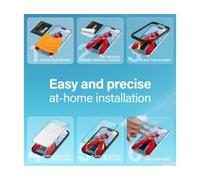 Protector de Vidrio PANZERGLASS para iPhone 15 Pro (Transparente)