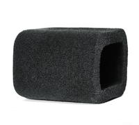 Protector de viento de espuma para micrófono Fifine AM8 reduce el ruido del viento y mejora de los potenciadores para podcasts, transmisión en vivo y grabación de voz (negro)