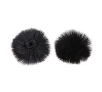 Protector de viento para micrófono exterior, protección contra el viento, micrófono universal de lavalier, cubierta para parabrisas para micrófono inalámbrico, cortavientos
