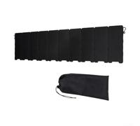 Protector de viento plegable para estufa de camping de hierro de 82 cm | Panel de hierro de 82 x 24 cm, bloquea vientos fuertes, control de llama estable, se adapta a la mayoría de estufas de