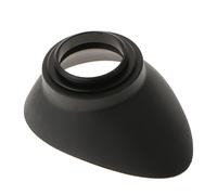 Protector de visor de cámara de 19 mm, almohadilla de silicona suave, diseño que absorbe los golpes, adecuado para D700, D800, D3X, D2X, D2H, accesorio profesional de copa DSLR