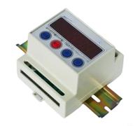 Protector de voltaje trifásico de 380 V con reinicio automático TS400 | Carcasa ABS, pantalla de voltaje en tiempo real, protege contra sobre/bajo voltaje y pérdida de fase