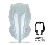 Protector Deflector De Viento para Parabrisas De Motocicleta para Kawasaki para Z250, para Z400, para Z 250 para Z 400 (2019-2021) Protector De Carenado Deflector De Viento(Humo Ligero)