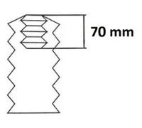 Protector del amortiguador Eje delantero 910357 KYB para SEAT VW AUDI SKODA