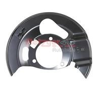 Protector del disco de freno Eje delantero, derecha 6115480 METZGER para OPEL