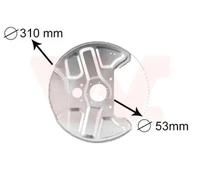 VAN WEZEL Chapa protectora contra salpicaduras, disco de freno para VOLVO: 940, 740, 960, 760 (Ref: 5994372)