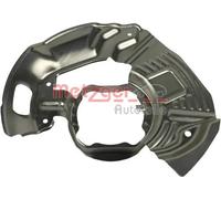 Protector del disco de freno Eje delantero, izquierda 6115027 METZGER para BMW 5