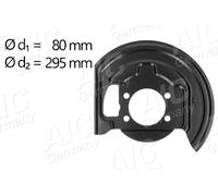 AIC 58191 Chapa protectora contra salpicaduras, disco de freno
