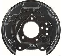 Protector del disco de freno Eje trasero, derecha cincado J3352013