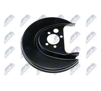 Protector del disco de freno Eje trasero, derecha HTO-VW-030 NTY para SEAT VW