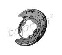 Protector del disco de freno Eje trasero izquierda barnizado negro 821 852