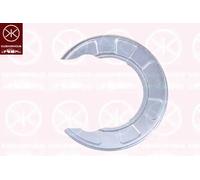 Protector del disco de freno Eje trasero izquierda cincado 3127870 KLOKKERHOLM