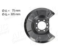 Protector del disco de freno Eje trasero izquierda cincado 56410 AIC para MAZDA