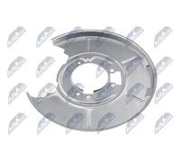 Protector del disco de freno Eje trasero izquierda cincado HTO-BM-000 NTY