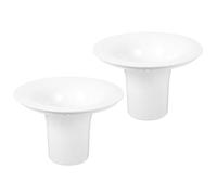 Protector del Dispensador de Agua, Soporte de Plástico Blanco | Accesorio de Repuesto Fijación, para Hospital y Oficina, Pieza para Depósito y Enfriador