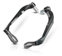 Protector del Embrague para Aprilia Tuono V4 1100RR para FÁBRICA 2011-2012 2013-2018 2019 2017 2016 2015 Protector De Puños Y Manetas Manillar CNC para Motocicleta(Grey)