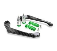 Protector del Embrague para Kawasaki ZX6 ZX6R ZX 6R ZX-6R ZX6RR ZX-6RR Accesorios De Motocicleta: Protector Aluminio para Manetas Freno Y Embrague(Vert)