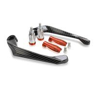 Protector del Embrague para Kawasaki ZX6 ZX6R ZX 6R ZX-6R ZX6RR ZX-6RR Accesorios De Motocicleta: Protector Aluminio para Manetas Freno Y Embrague(Orange)