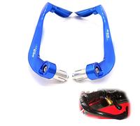 Protector del Embrague Universal 7/8 "22mm Motocicleta Manillar Freno Embrague Palancas Protector para Ducati Hypermotard 939 para Strada SP 2016(BLU)