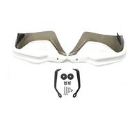 Protector del Manillar Paramanos de Motocicleta compatibles con Benelli TRK702 TRK702X TRK 702 702X 2022 2023, protección Parabrisas guardamanos para Moto(White Green Set)